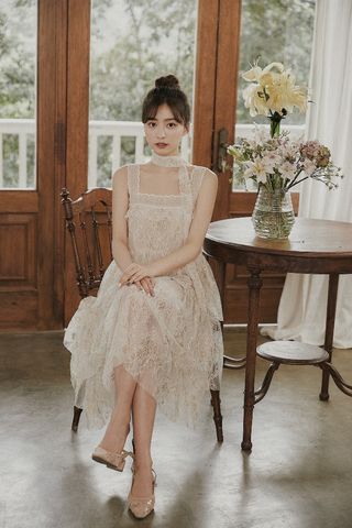 Molifusu | Jasminum Lace Dress