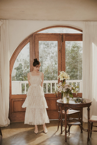 Molifusu | Jasminum Lace Dress