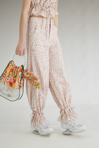 Fussed | Floral Patterned Baggy Pant