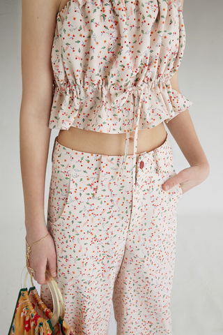 Fussed | Floral Patterned Baggy Pant