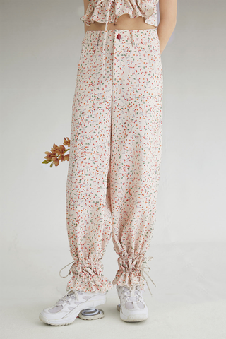 Fussed | Floral Patterned Baggy Pant