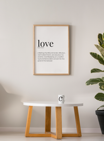 Love - Greeting Card/Wall Art Print