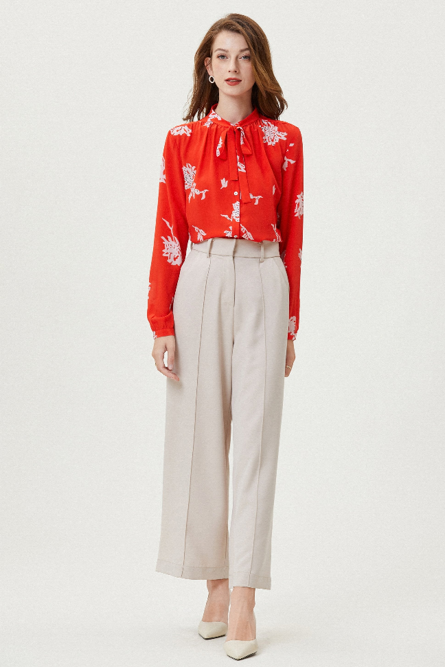 Fangyan | Sun Silk Blouse