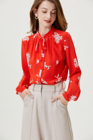 Fangyan | Sun Silk Blouse