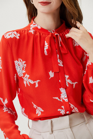 Fangyan | Sun Silk Blouse