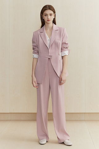 Fansilanen | Asymmetric Rose Blazer