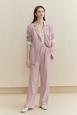 Fansilanen | Asymmetric Rose Blazer