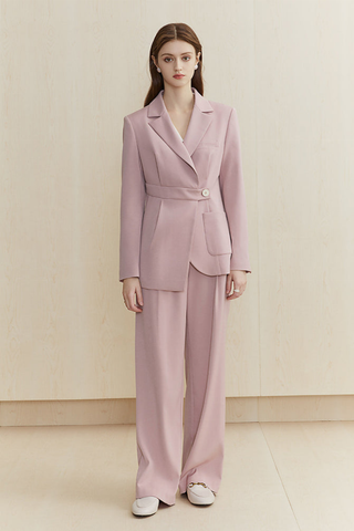 Fansilanen | Asymmetric Rose Blazer