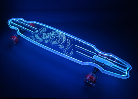Skeleton Hand Skateboard