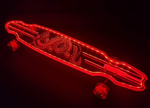 Skeleton Hand Skateboard