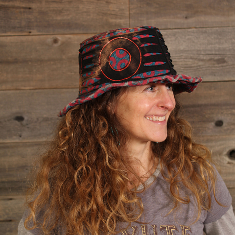 PHISH HAT Phish Donut Print Razor Cut & Donut Applique'