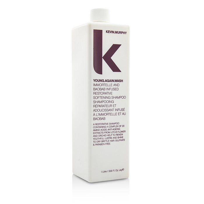 Young.again.wash (immortelle And Baobab Infused Restorative Softening Shampoo - To Dry Brittle Hair)