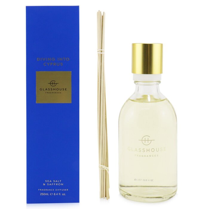 Diffuser - Diving Into Cyprus (sea Salt &amp; Saffron) - 250ml/8.4oz