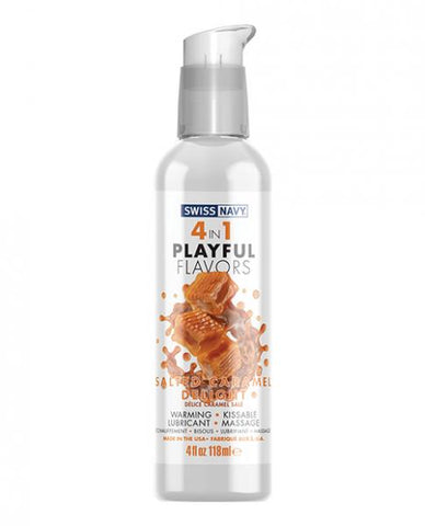 Swiss Navy 4 In 1 Salted Caramel 4 Oz