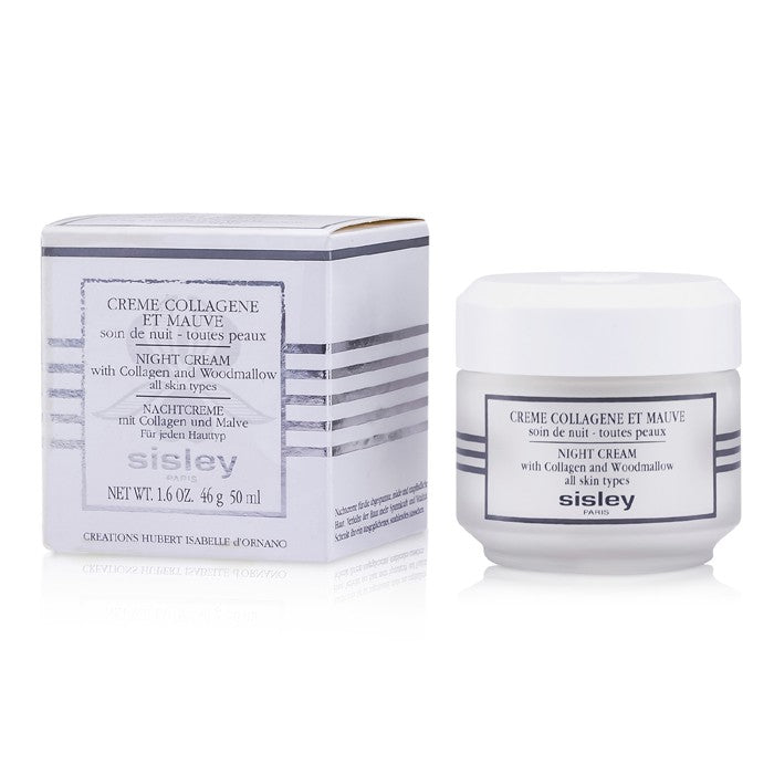 Botanical Night Cream With Collagen &amp; Woodmallow - 50ml/1.6oz