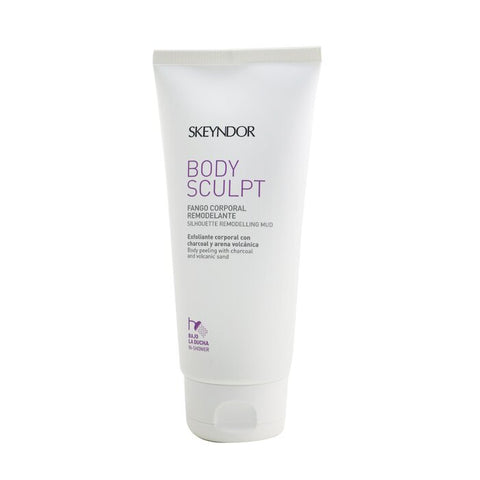 Body Sculpt Body Peeling With Charcoal &amp; Volcanic Sand - 200ml/6.8oz