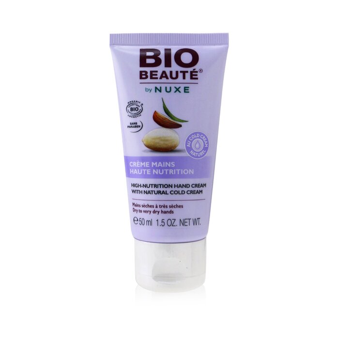 Bio Beaute By Nuxe High-nutrition Hand Cream With Natural Cold Cream (for Dry To Very Dry Hands) - 50ml/1.5oz