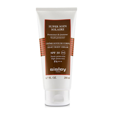 Super Soin Solaire Silky Body Cream Spf 30 Uva High Protection 168105 - 200ml/6.7oz