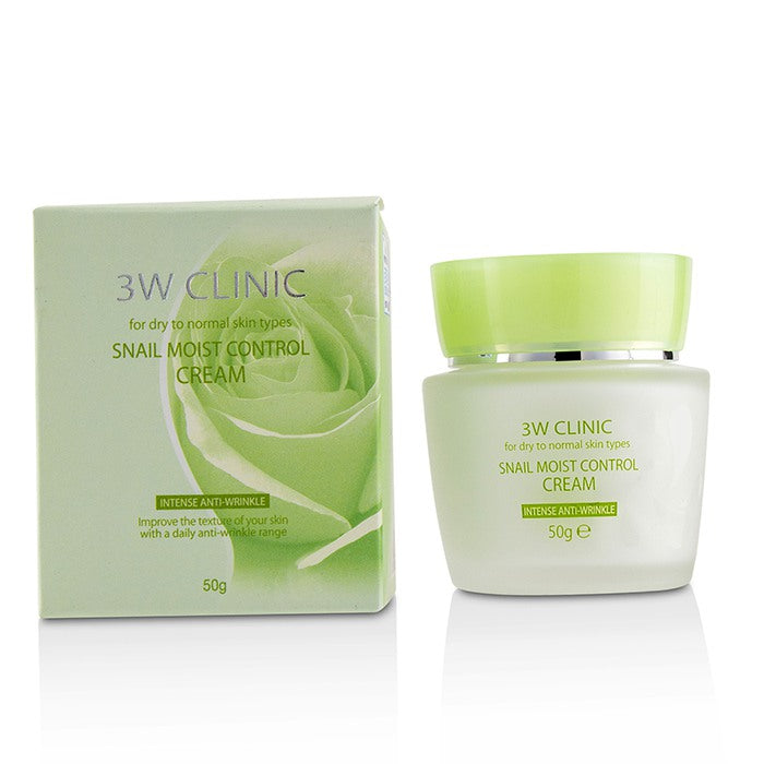Snail Moist Control Cream (intensive Anti-wrinkle) - For Dry To Normal Skin Types - 50g/1.7oz