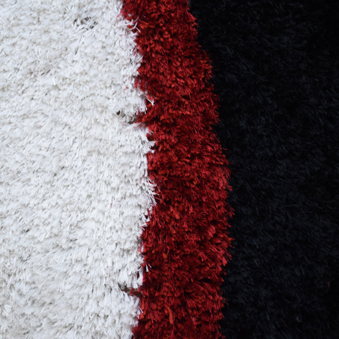 Rugsotic Carpets Hand Tufted Shag Polyester Square Area Rug Contemporary