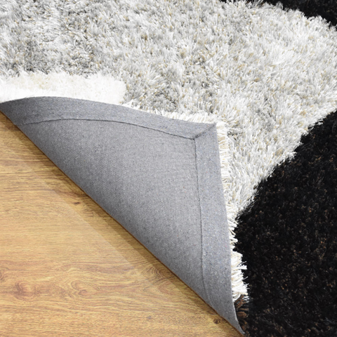 Rugsotic Carpets Hand Tufted Shag Polyester Square Area Rug Contemporary