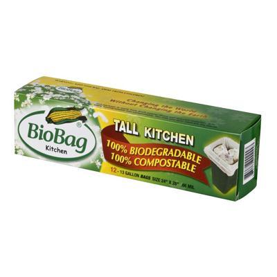 Biobag Tall Food Scrap Bags (12x12 Ct)