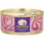 Wellness Canned Chicken Lobster Cat Food (24x3 Oz)