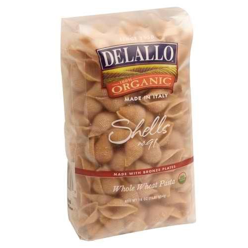 De Lallo Organic Whole Wheat Shells (16x16oz)