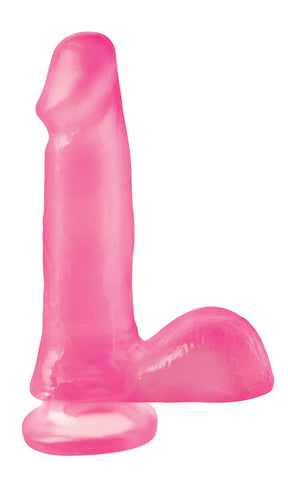 Basix Rubber Works - 6 Inch Dong With Suction Cup