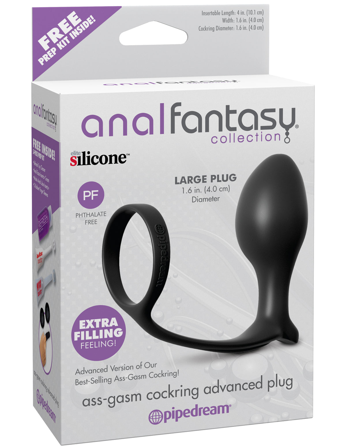 Anal Fantasy Collection Ass Gasm Cockring Cockring Plug