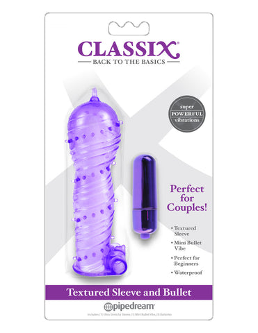 Classix Textured Sleeve &amp; Bullet