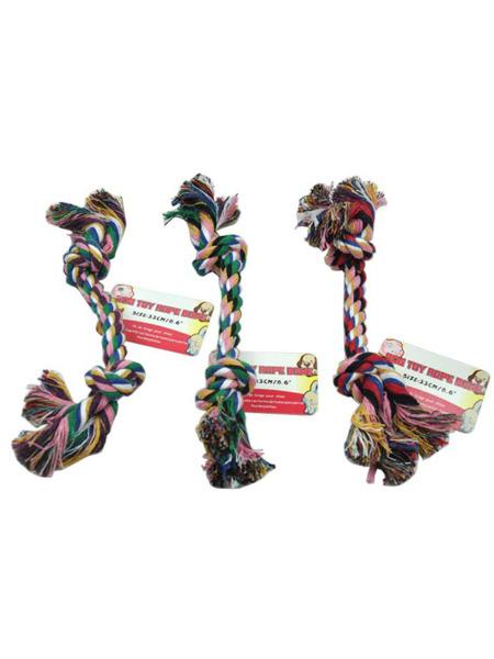 Knotted Dog Rope Toy (Available in a pack of 36)