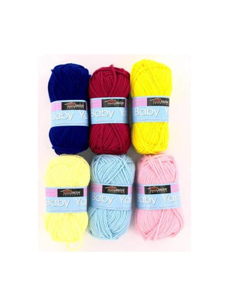 Acrylic Baby Yarn (Available in a pack of 24)