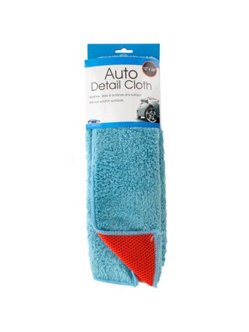 2 in 1 Absorbent Microfiber Auto Detail Cloth (Available in a pack of 6)
