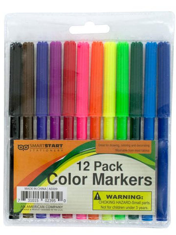 Color Marker Set (Available in a pack of 24)