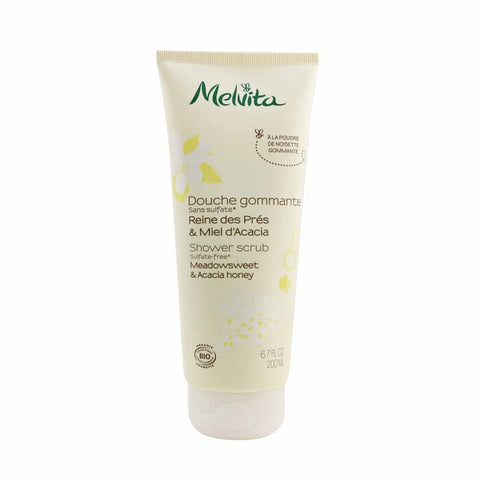 Meadowsweet &amp; Acacia Honey Shower Scrub - 200ml/6.7oz