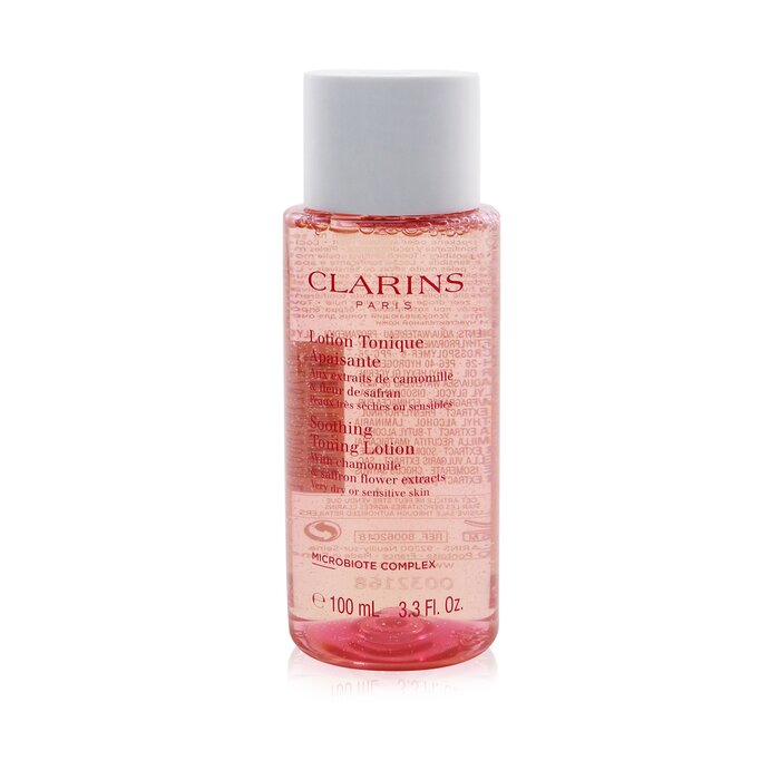 Soothing Toning Lotion With Chamomile &amp; Saffron Flower Extracts - Very Dry Or Sensitive Skin - 100ml/3.3oz