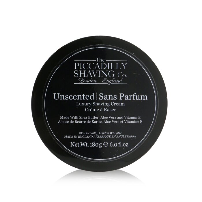 Unscented Luxury Shaving Cream - 180g/6oz