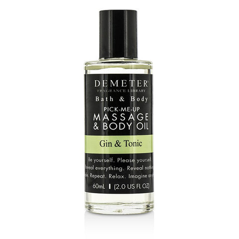 Gin &amp; Tonic Massage &amp; Body Oil - 60ml/2oz