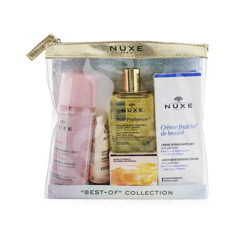 "best-of" Collection: Very Rose Micellar Water+reve De Miel Hand &amp; Nail Cream+huile Prodigieuse Multi-purpose Dry Oil+reve De Miel Honey Lip