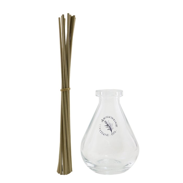 Home Perfume Diffuser - Droplet Shape (glass Bottle &amp; Reeds) - 1pc