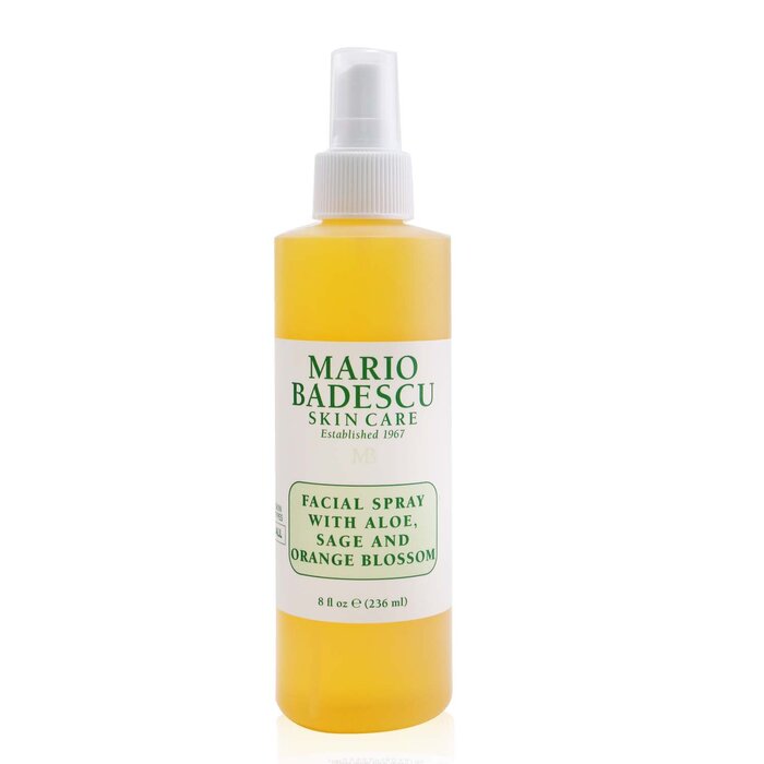 Facial Spray With Aloe, Sage &amp; Orange Blossom - 236ml/8oz