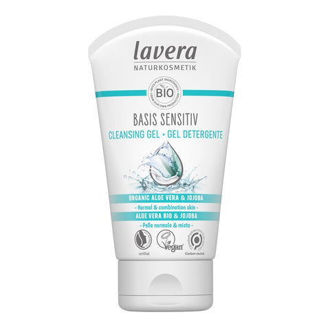 Basis Sensitiv Cleansing Gel - Organic Aloe Vera &amp; Jojoba (for Normal &amp; Combination Skin) - 125ml/4oz