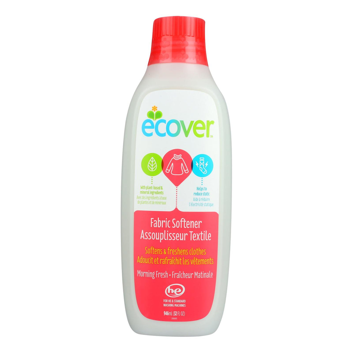 Ecover Fabric Softener - Case Of 12 - 32 Oz