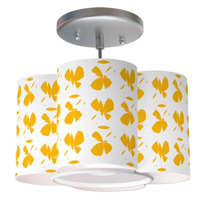SANIBEL PETAL DRUM PENDANT
