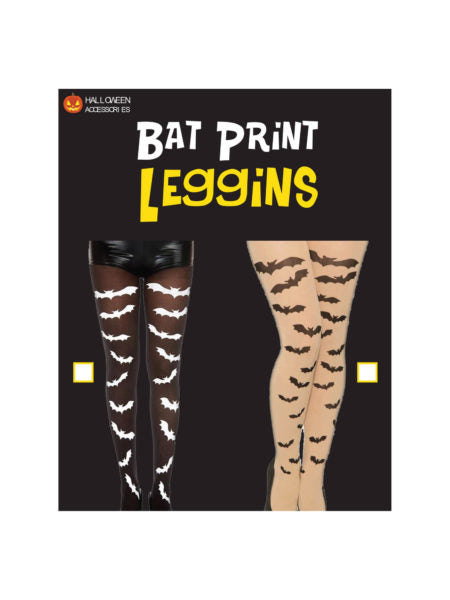 Assorted flying bats adult tights (Available in a pack of 4)