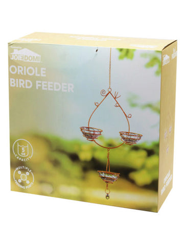 Joie domi metal hanging oriole bird feeder (Available in a pack of 2)