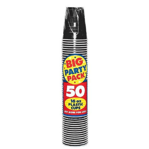 16 oz. Plastic Party Cups - 50 ct