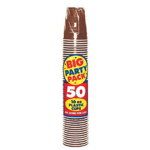 16 oz. Plastic Party Cups - 50 ct