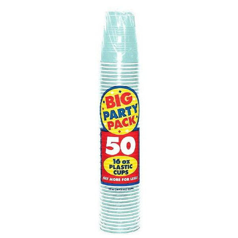 16 oz. Plastic Party Cups - 50 ct